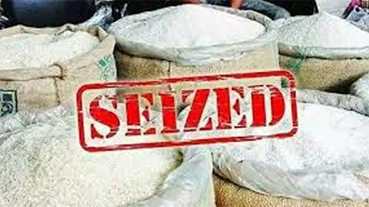 Rice shops siezed